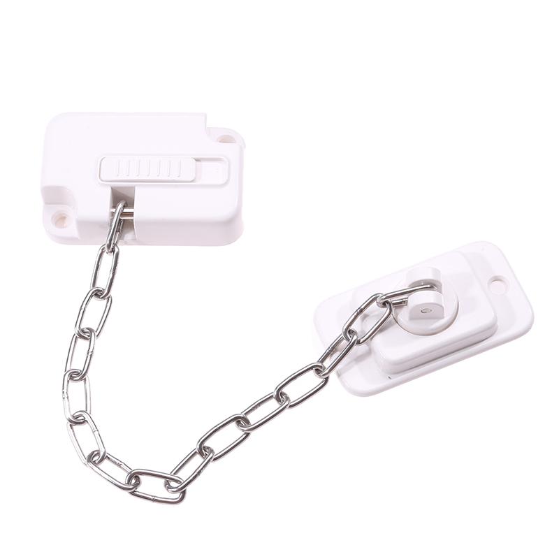 Window Restrictor Child Safety Locks Self Adhesive Window Limit Stop Locks No Drilling Adjustable for UPVC Wooden Sliding Window