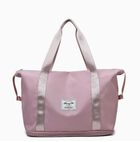 Foldable Sports Fitness Bag: Wet/Dry Separation, Large Capacity Travel and Student Handbag