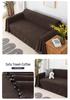 Japanese Style Waterproof Solid Color Sofa Cover - Full Protector Cushion