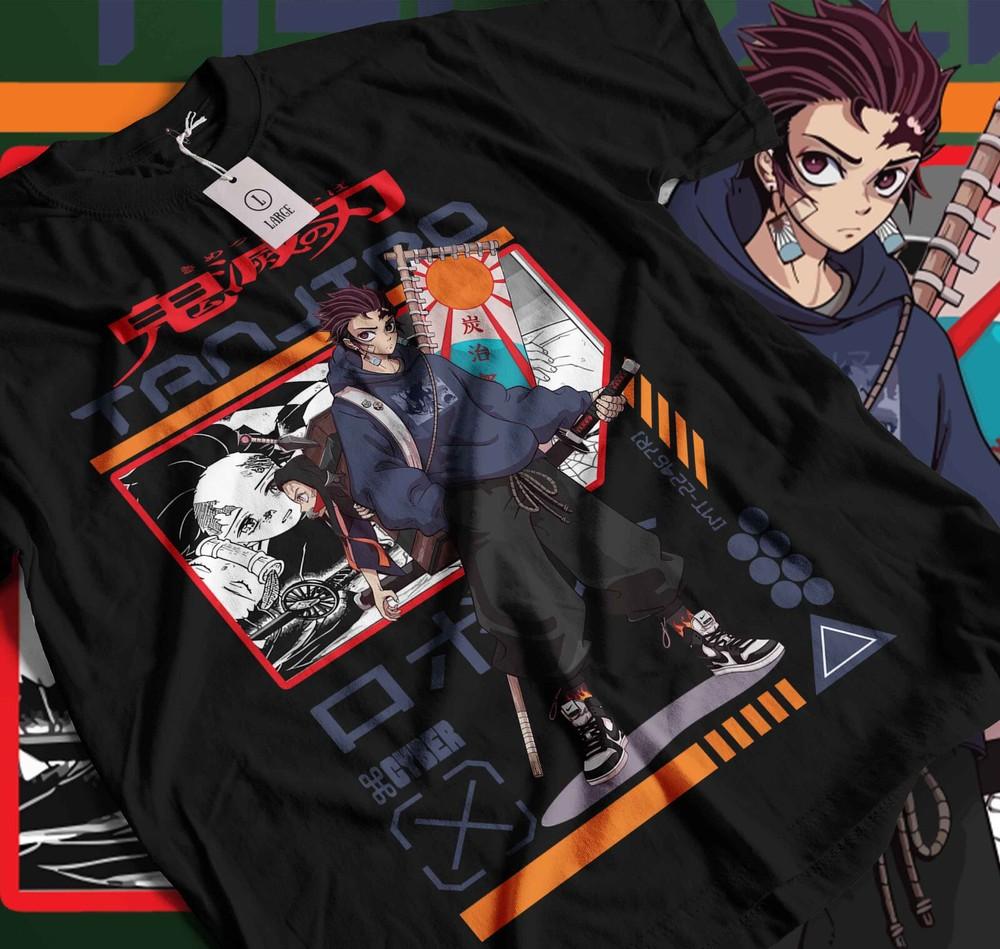 

Tanjiro Demon Slayer T-shirt Kimetsu No Yaiba Horror Anime Nezuko Shirt Gift 131 2XL