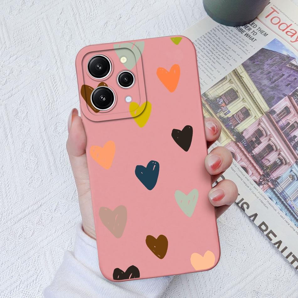 For Xiaomi Redmi 12 4G 5G 12C 11A Phone Case Hot Style Camera Protection Liquid Silicone Back Cover For Redmi12 12 C 11 A Bumper