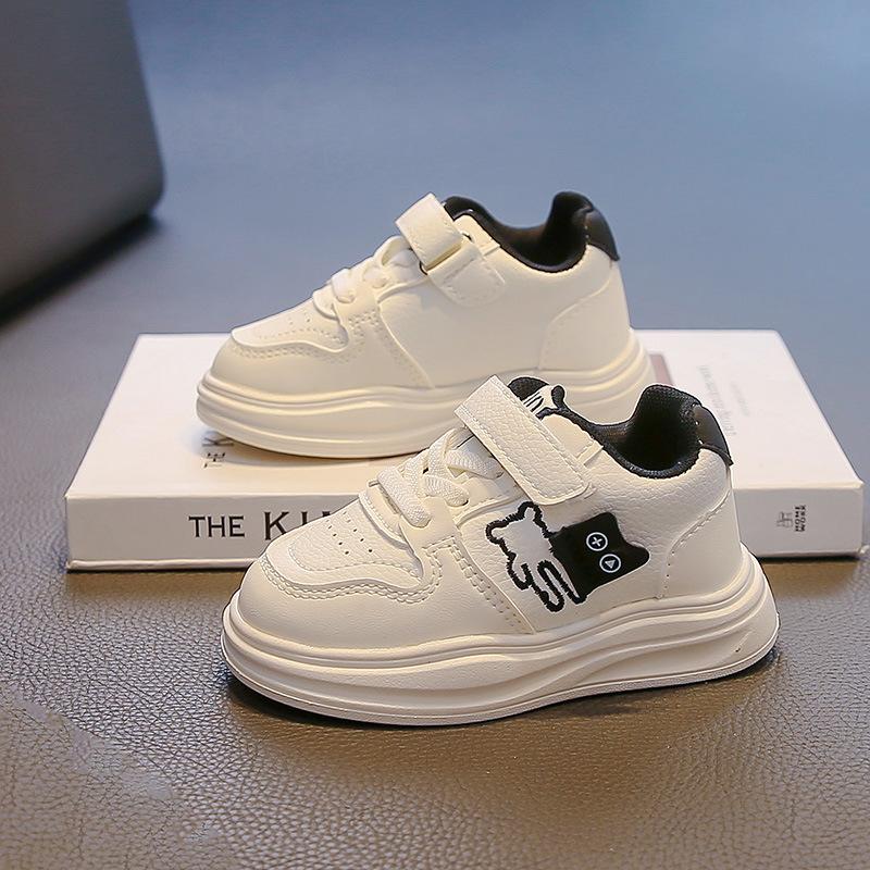 Children's Little White Shoes 2025 Spring and Autumn New Korean Version of Girls Board Shoes Boys Casual Sports Shoes Children's Shoes Fashion