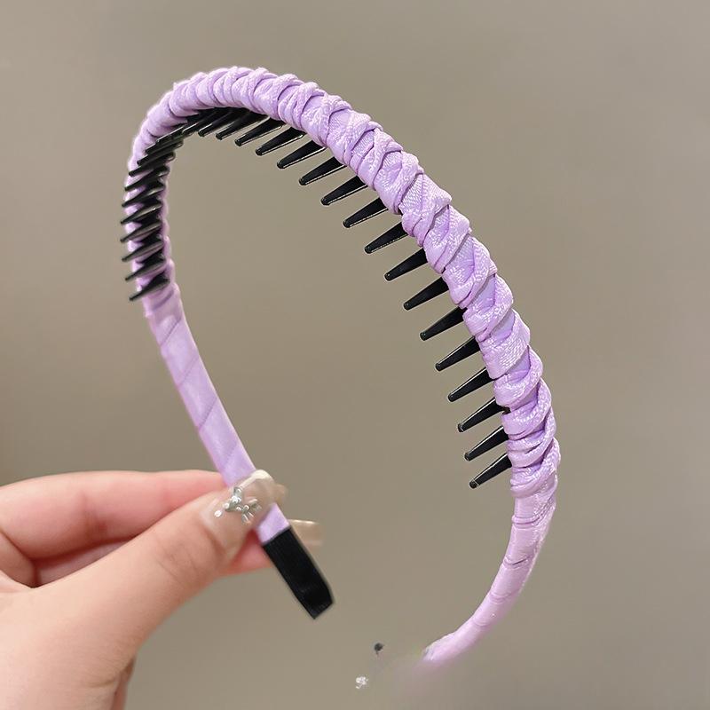 Children's Hair Band with Teeth Anti-slip Hair ClipGirls' Hair Break-up Magic Headband Girls' Hair Clip Headwear