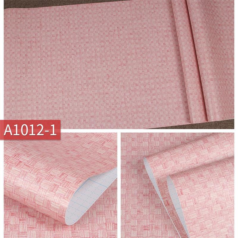 Simple 3D Stripes Self-Adhesive Waterproof Wallpaper Wall Decor Desk & Furniture DIY Removable Stickers