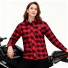 Wosawe Unisex Retro Motorcycle Armored Shirts Winter Thermal Fleece Motorcycle Jacket with Back Shoulder Elbow Protector