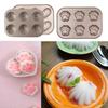 Gold Non-Stick Dog Paw Cake Pan Carbon Steel Baking Mold Champagne Cake Tray Pastry Tools for Bread Bakery Animal Cake Molds