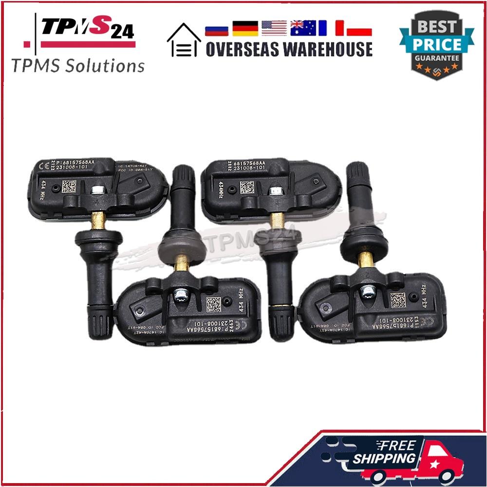 For 2013-2020 Jeep Cherokee 2013-2018 Ram 1500 2018-2027 Ram Ram 433MHz TPMS SENSOR TYRE PRESSURE MONITOR SENSOR 68157568AA