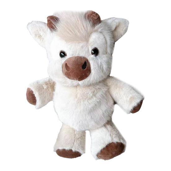 Pelúcia de Animal de Fazenda Porco Cordeiro Vaca das Terras Altas Brinquedos de Pelúcia Macio Fofo Bonecas de Abraço para Crianças e Adultos