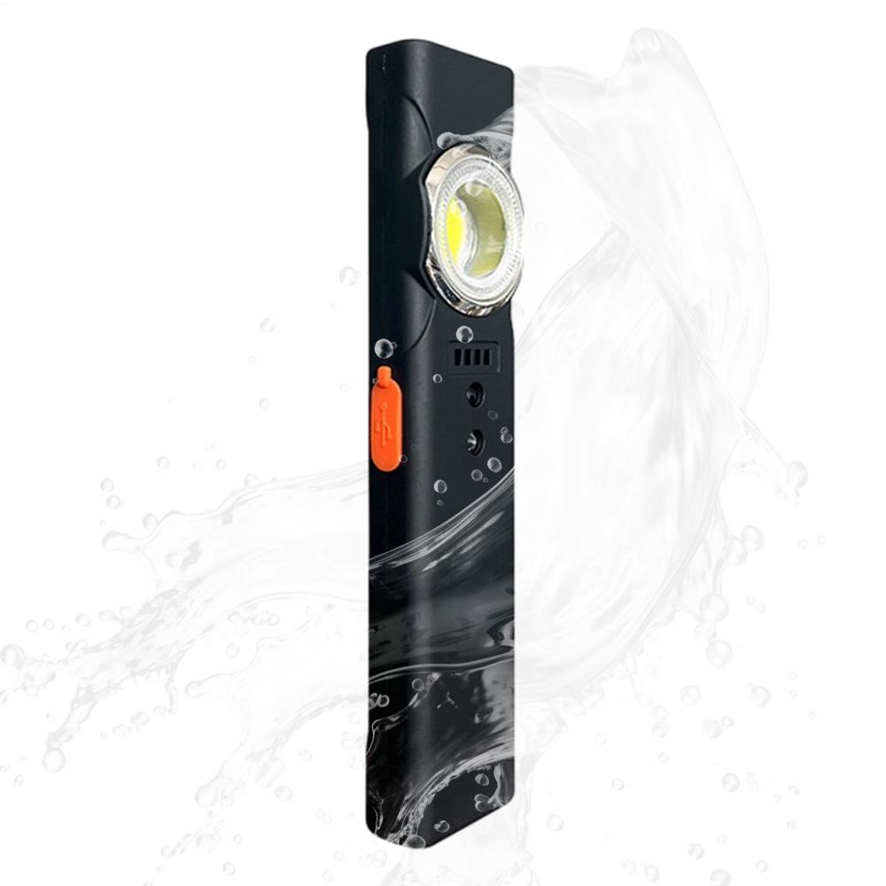 Work Flashlight Motion Sensor Survival Equipment Type-C Rechargeable Flashlight For Nighttime Home Repair Camping Hiking Fishing