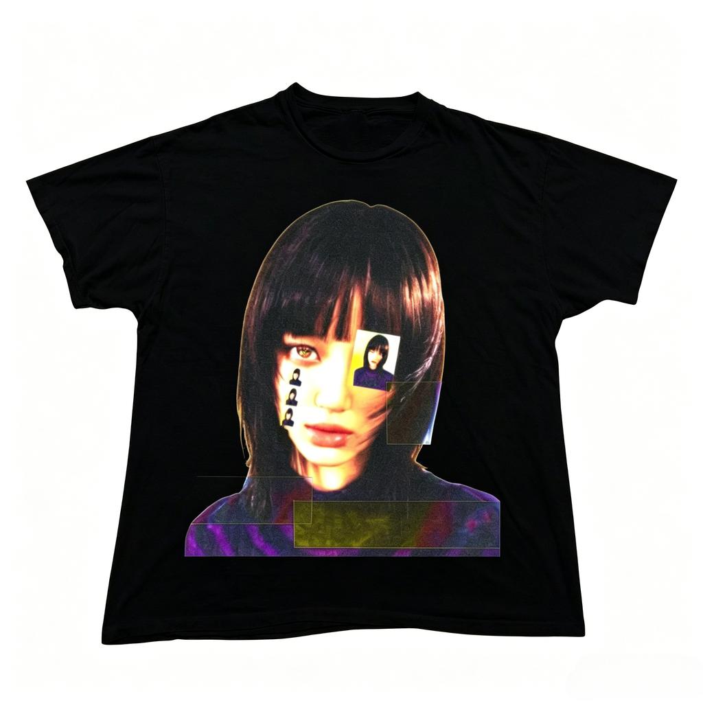 Y2k Retro Printed ShortSleeved Harajuku HighStreet Style TShirt Crew Neck HighQuality Top Niche Creative Design Top Unisex