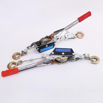 Manual Steel Wire Rope Tensioner with Double Hook and Clamp, 1T-2T Capacity