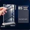 Magnetic Acrylic Desktop Display Sign Holder