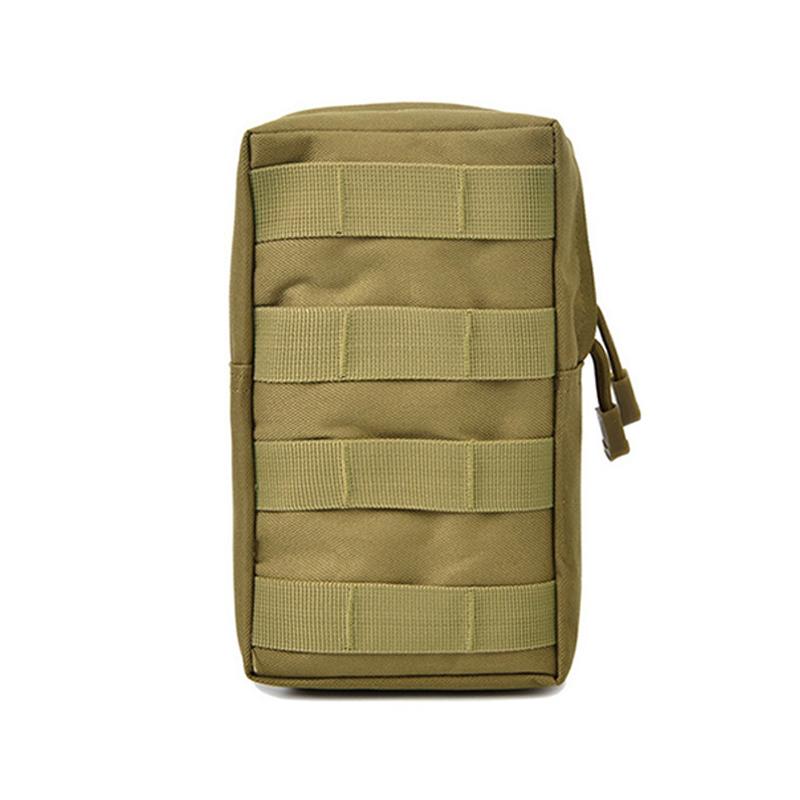 Durable Belt Comouflage Pouch Hunting Airsoft 600D Oxford Outdoor Military Tactical Bag EDC Molle Tool Zipper Waist Accessories