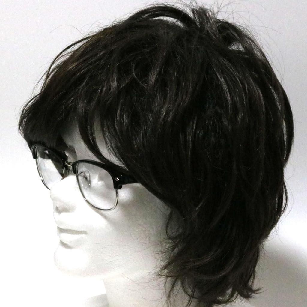 Bercute x Clear Fashion Fashion Clear Slightly and UV Black/Silver Glasses, Non-Prescription Glasses, Glasses, Lenses, Tough, Bad, Men's Women's