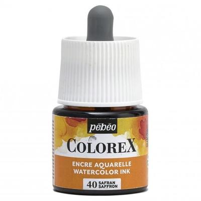 Watercolor Ink - PEBEO - Colorex - 45 Ml - Saffron Color - Mixed