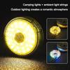 Outdoor Camping Light 10M USB Rechargeable Waterproof Light Chain Portable Scalable Suspended Sky Tent Atmosphere String Light