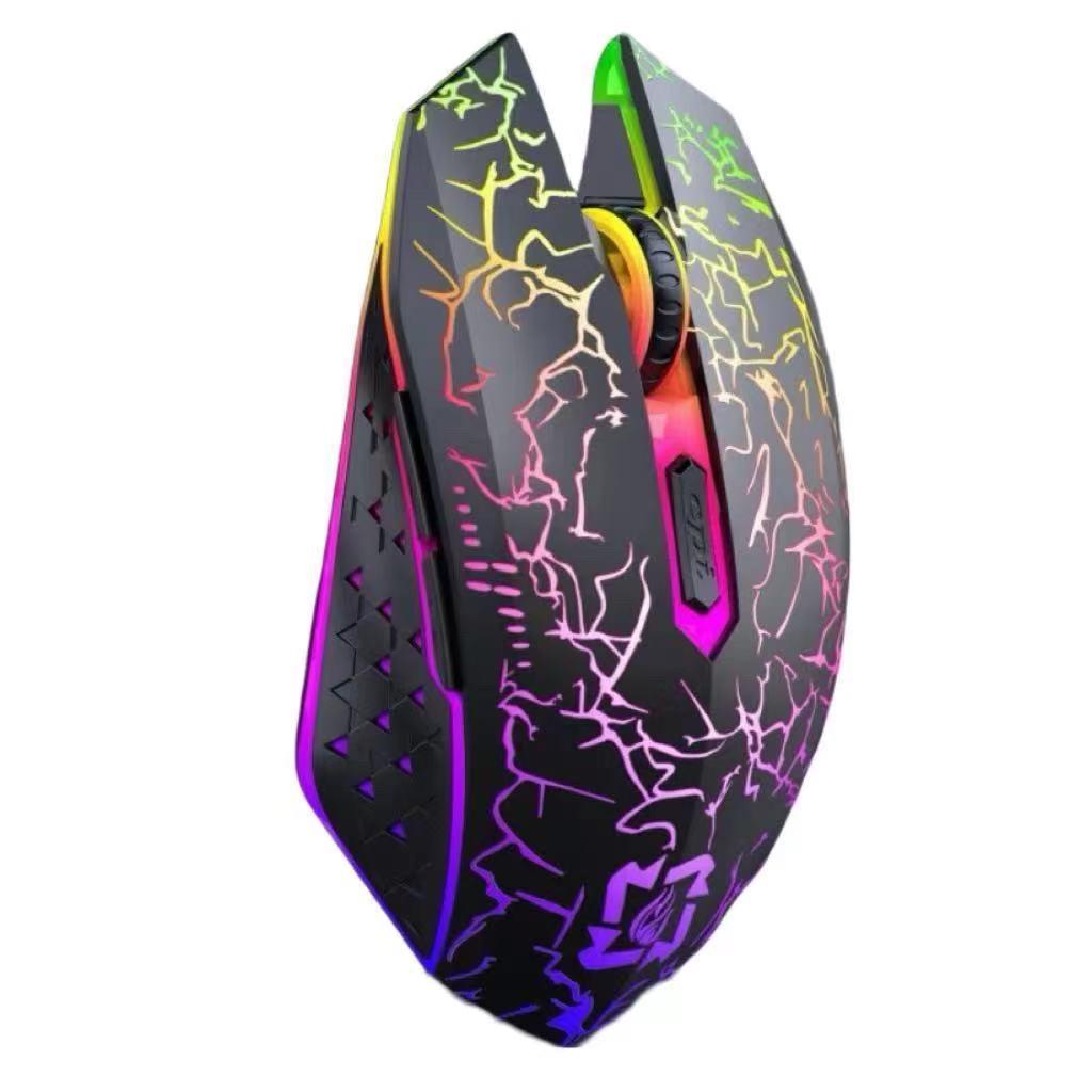 Rechargeable Bluetooth Silent Wireless Gaming & Office Mouse - Customizable Logo, Laptop Accessory