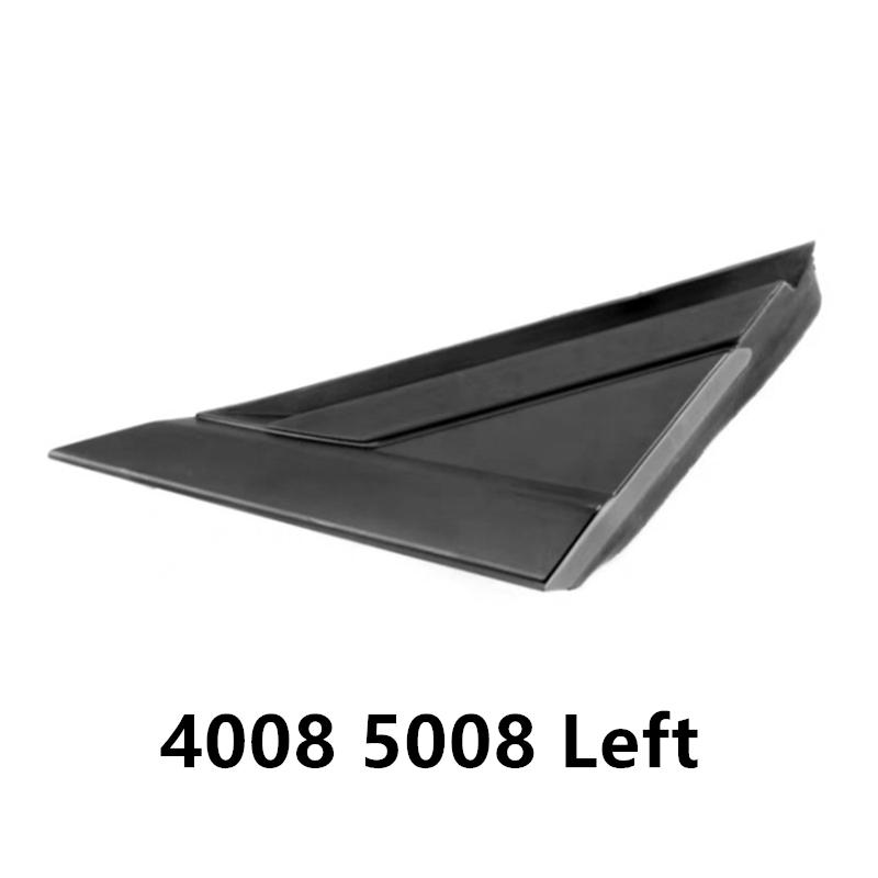 Front Triangle Seal Fender For Peugeot 4008 5008 Aircross C5 Aircross C4 Triangular Window Glass Trim Panel 9817205677 4008 5008 Left