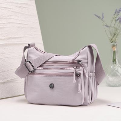 Women's Crossbody Bag Nylon Shoulder Bag Large Capacity Multi-Layer Middle-Aged Mother Bag