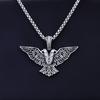 Necklace Retro Gothic Mystic Angel Wings Men's and Women's Wings Pendant