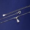 Water Drop Necklace Women'S Light Luxury Sweater Collarbone Chain Simple Niche Design Trendy Item Decoration Premium