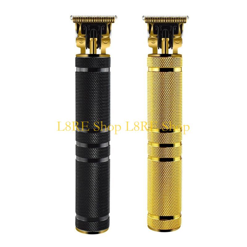 L8RE Professional Cordless Hair Trimmer 0mm Baldheaded Clipper T-Blade