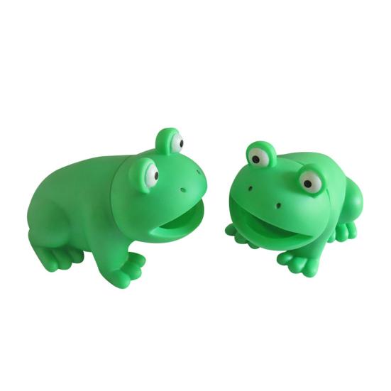 Hundespielzeug, interaktives Hunde-Kauspielzeug mit Geräuscheffekt, Cartoon-Frosch-förmiges Haustier-Zähnereinigungsspielzeug, Heimtierbedarf