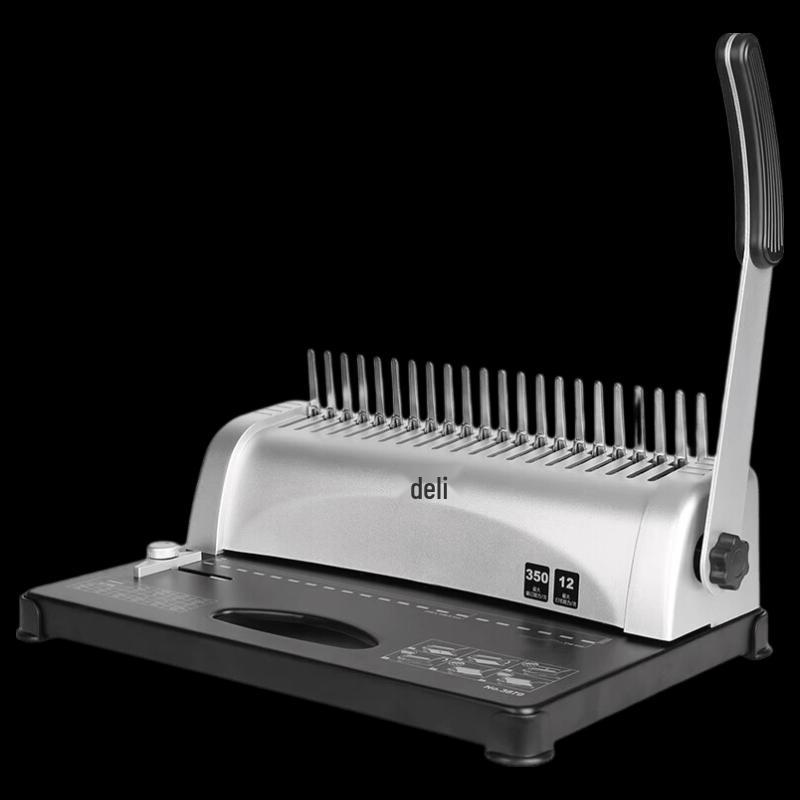 

Deli 3870N 21-Hole Manual Coil Binding Machine CN plug (adapter included)