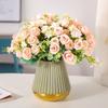 Simulated Flowers Artificial Flowers Bouquet Roses Wedding Flowers Handmade Flowers Artificial Flowers Scene Decoration