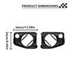 Headlight Trim Cover For Suzuki Jimny 2019 2020 2021-2026 Eye Lid Frame Exterior Decoration Car Accessories Carbon Fiber Look