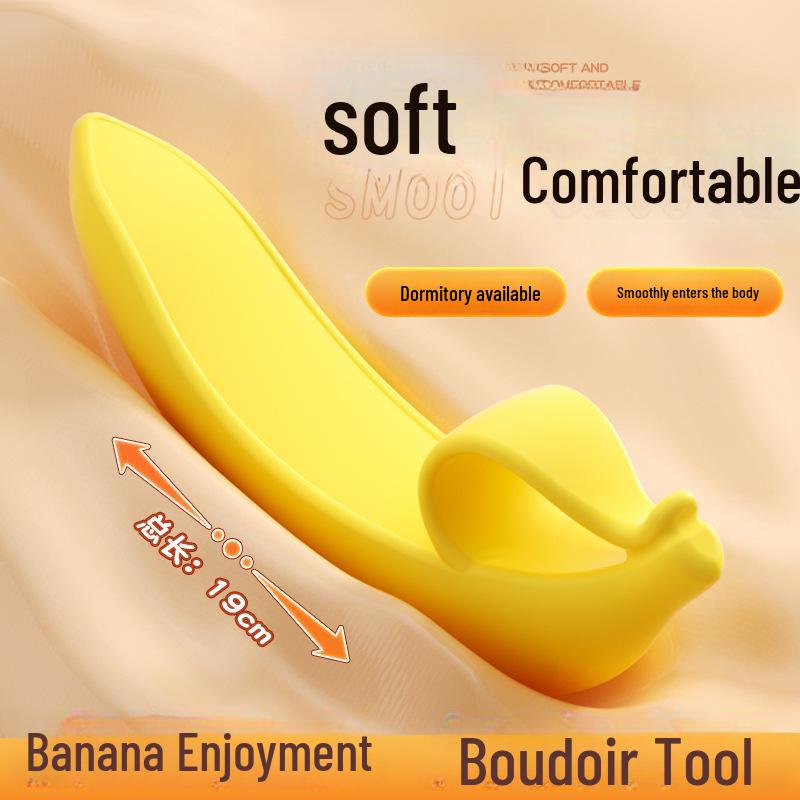 Women's Banana-Shaped Manual Masturbation Toy - 250 Pieces/Box