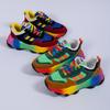 Plus Size Daddy Shoes Colorful Couple Lace-Up Versatile Student Flat Casual Sneakers