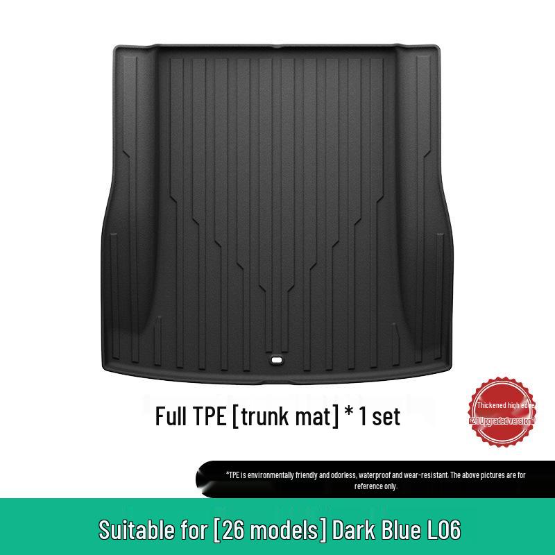 Deep Blue L06 Custom Fit TPE Car Floor Mats & Trunk Liner for 26 Models