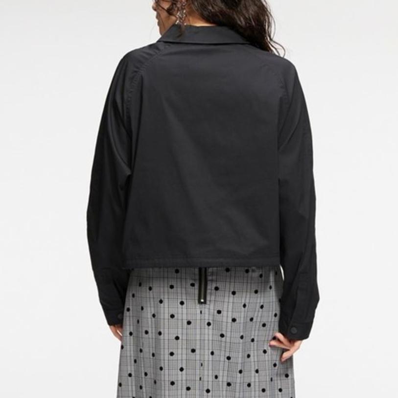 Nike Sportswear NSW Buchstabenlogo Jacke Damen Oberbekleidung Schwarz CV9032-010