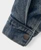 Dimitri Black 2Way Detroit Padded Jacket_Denim Dust Indigo