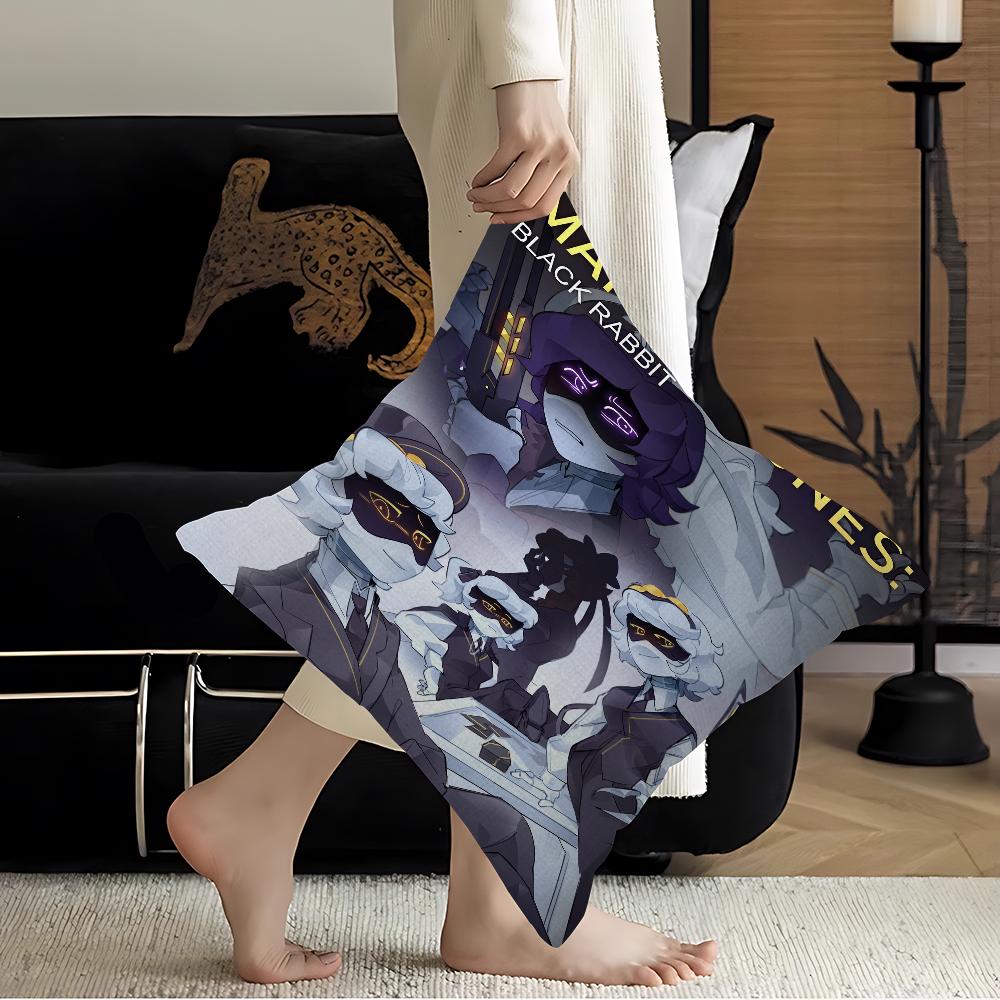 M-Murder Drones Cushion Cover Decorative Pillow Sofa Home Decor Case Pillow Cases