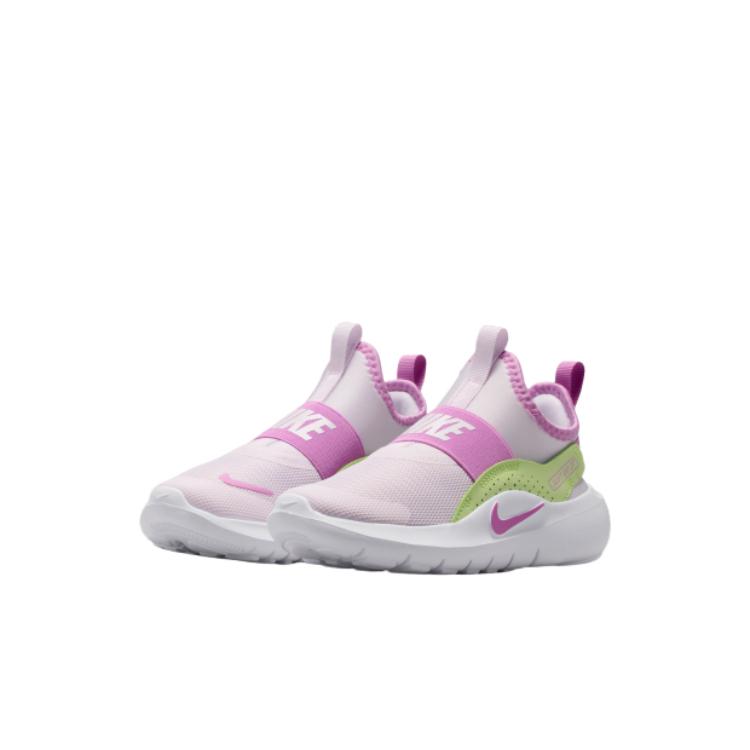 Nike Flex Runner 4 PS Light Violet Light Liquid Lime White Kids Sneakers Purple IF2894-501