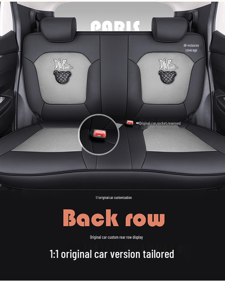 Dongfeng Fengshen EX1 Cartoon Bär Autositzkissen - Ganzjährig, Vollständig umschließend.