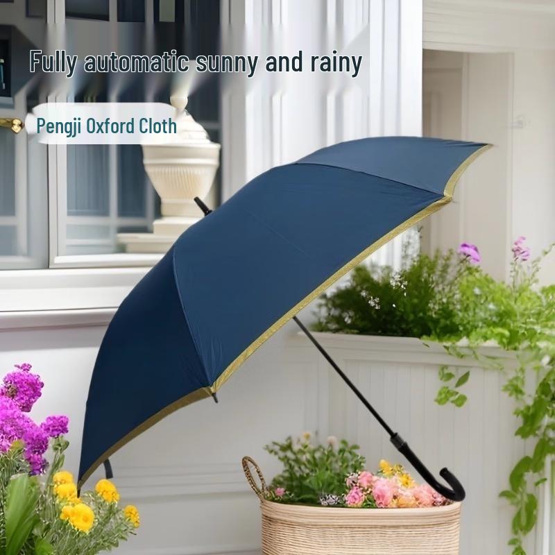 Automatic UV Protection Straight Umbrella