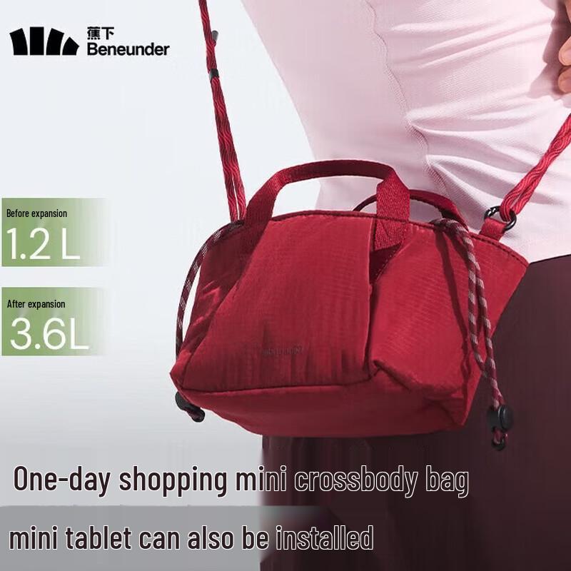 

Beneath the Banana Tree Ultra-light Expandable Mini Crossbody Bag