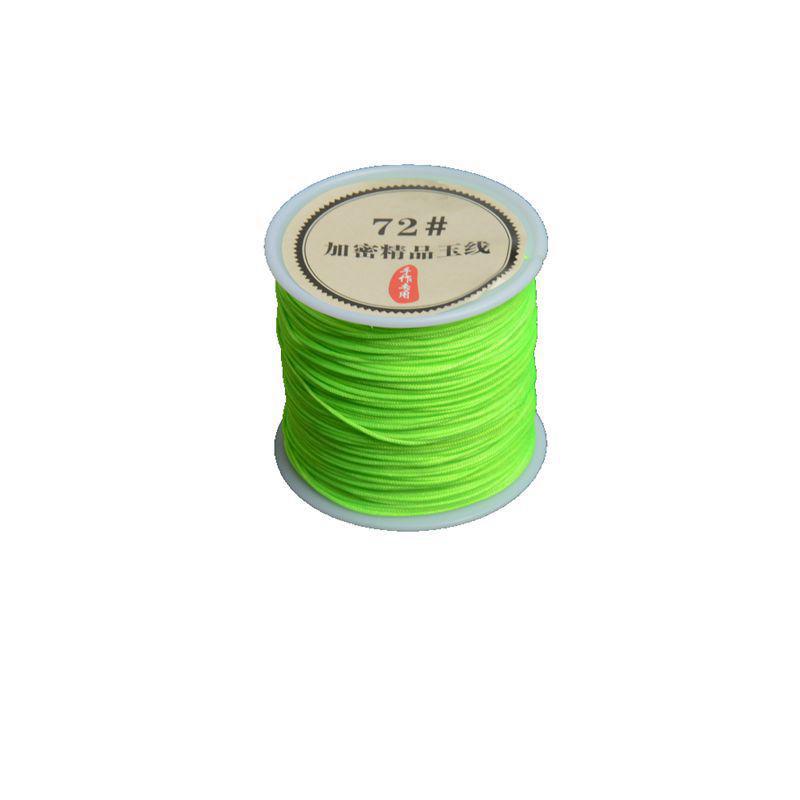 

45meters/roll 0.4 0.6 0.8 1 mm Round Nylon Braided Cord Beading Rope String For Diy Bracelet Necklace Findings Jewelry Making 1.5mm 16meters