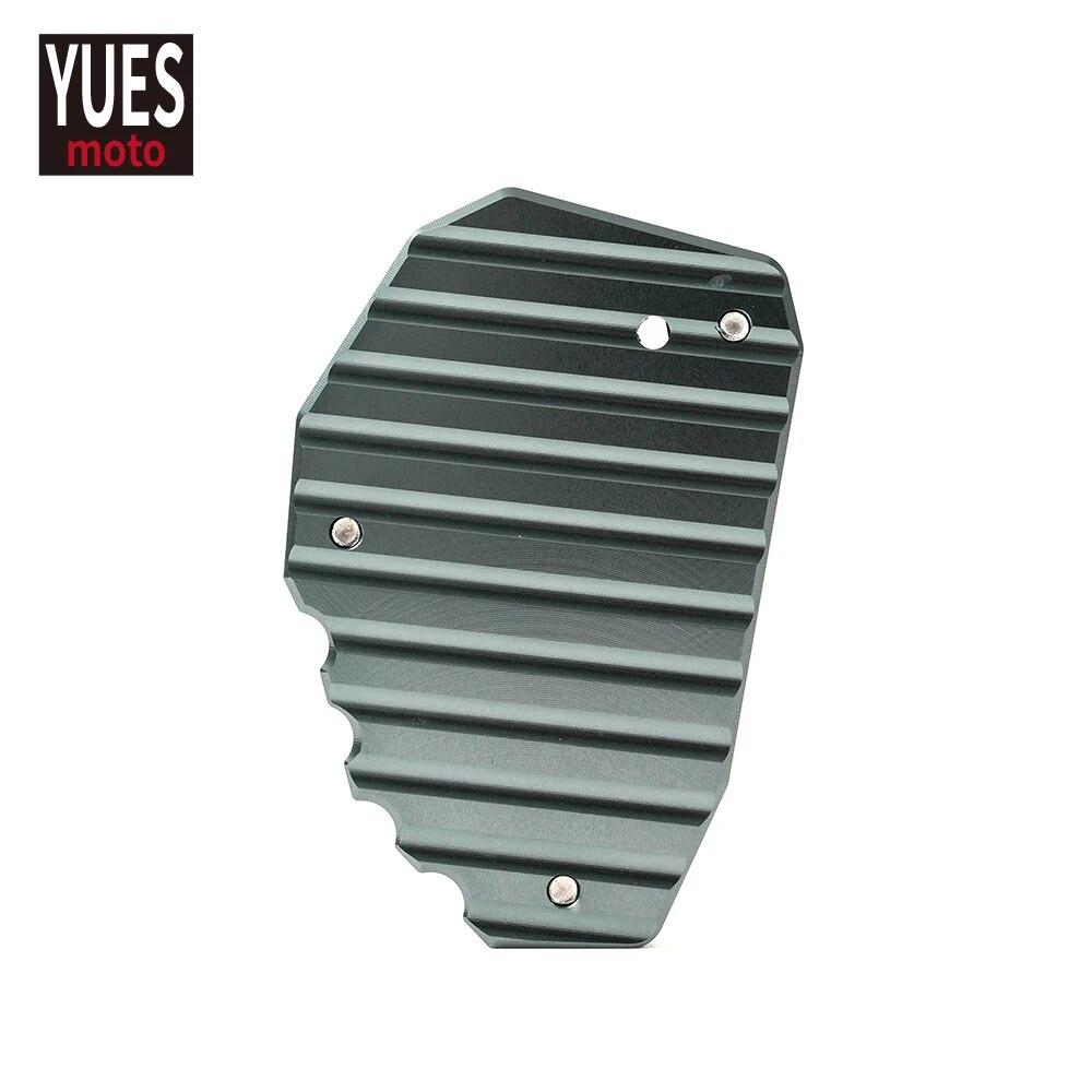 Motorcycle Accessories Kickstand Foot Side Stand Extension Pad Support Plate For DUCATI Monster 696 697 795 796 821 1200 1200S