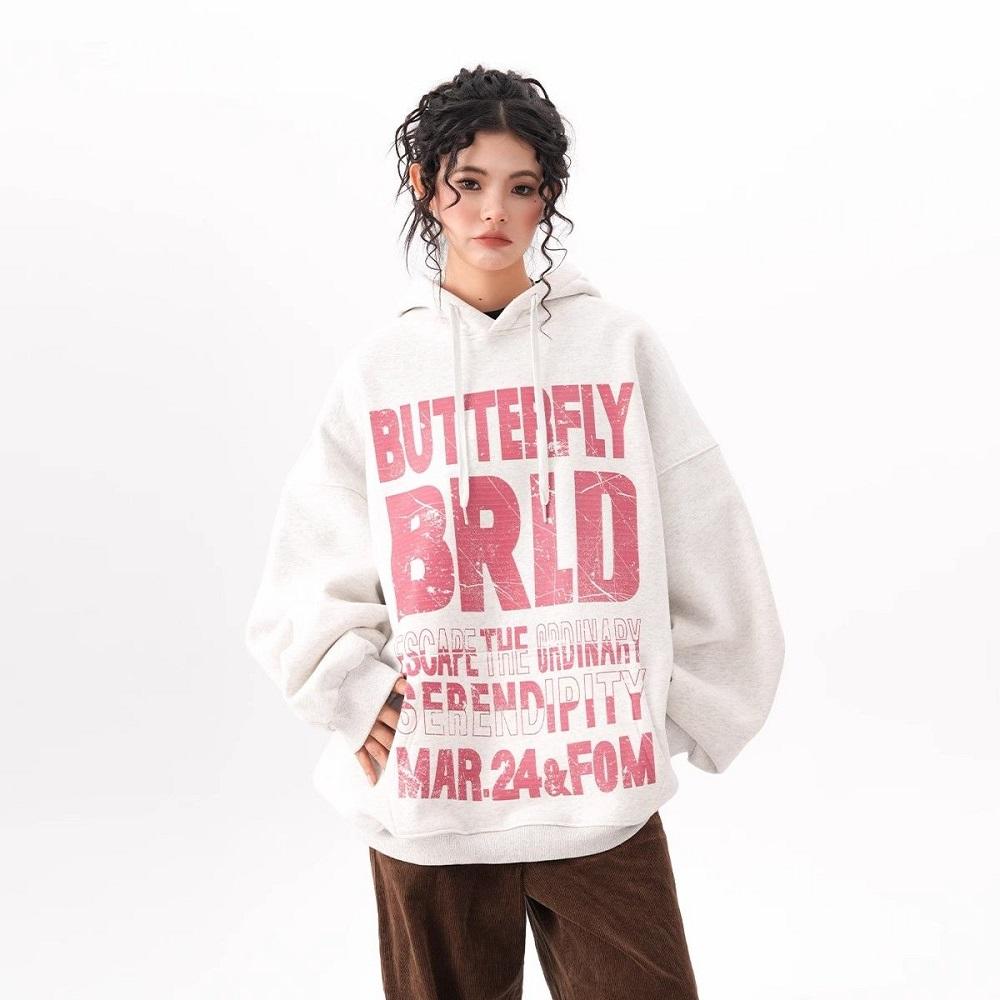 

Винтажные худи оверсайз с длинным рукавом, повседневные свободные, на весну-осень, женские пуловеры, свитшоты, топы XXL серый