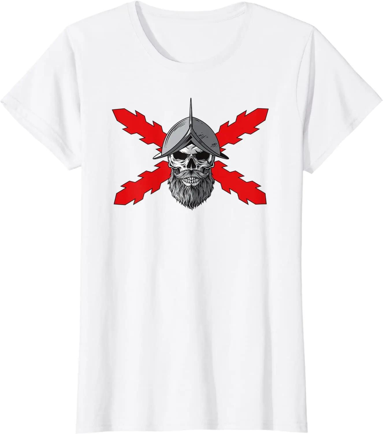 Tercios Españoles. Soldado Calavera Men T-Shirt Short Sleeve Casual 100% Cotton O-Neck Summer Shirts S