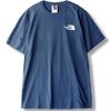 The North Face Short Sleeve with Back Print and Box Size Small Men's T-Shirt Logo, Navy, [Used]