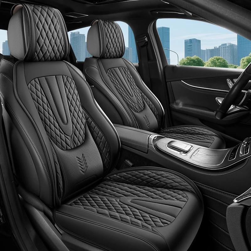 2pc Fixed Lumbar Support Car Seat Cushion, 7-Color Options, Comfortable & Durable, All-Season Car Seat Cover, Universal Fit