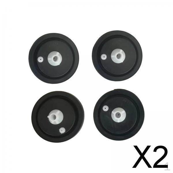 

2x 4 штуки Диафрагма электромагнитного клапана Уплотнительная прокладка Фитинги для