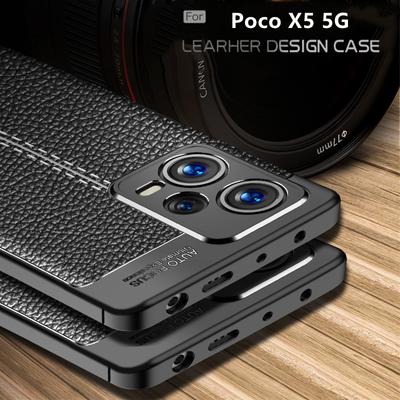 Per Xiaomi Poco X5 5G Custodia Per Poco X5 5G Cover Capas Antiurto Armatura Paraurti Telefono TPU Morbida Pelle Fundas Poco X 5 X5 Pro 5G