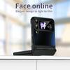 For Samsung Galaxy Z Flip 4  Case With Hinge Protection Frosted Plating Hard Plastic Shockproof Armor Cover