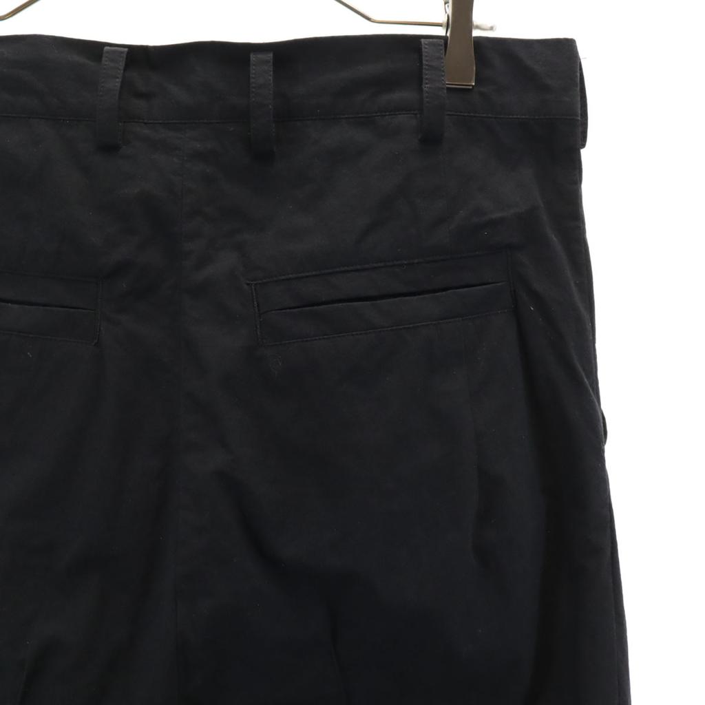 LIMI Feu Made In Japan Saruel Tapered Pants S Black Youji Yamamoto Women Used